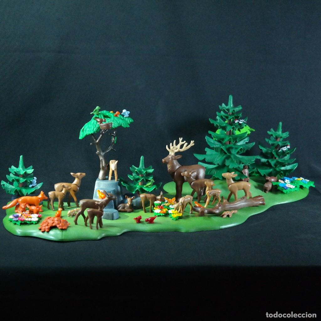 Playmobil: Playmobil bosque con muchos animales ☼