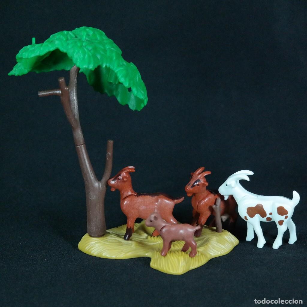 Playmobil: Playmobil cabras con arbol ☼