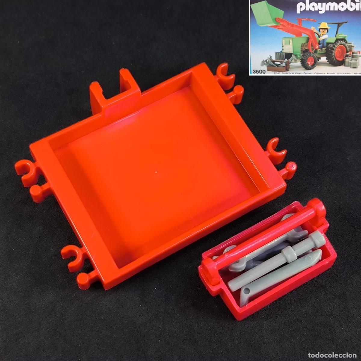 Playmobil: Playmobil bandeja con herramientas tractor 3500 ☼