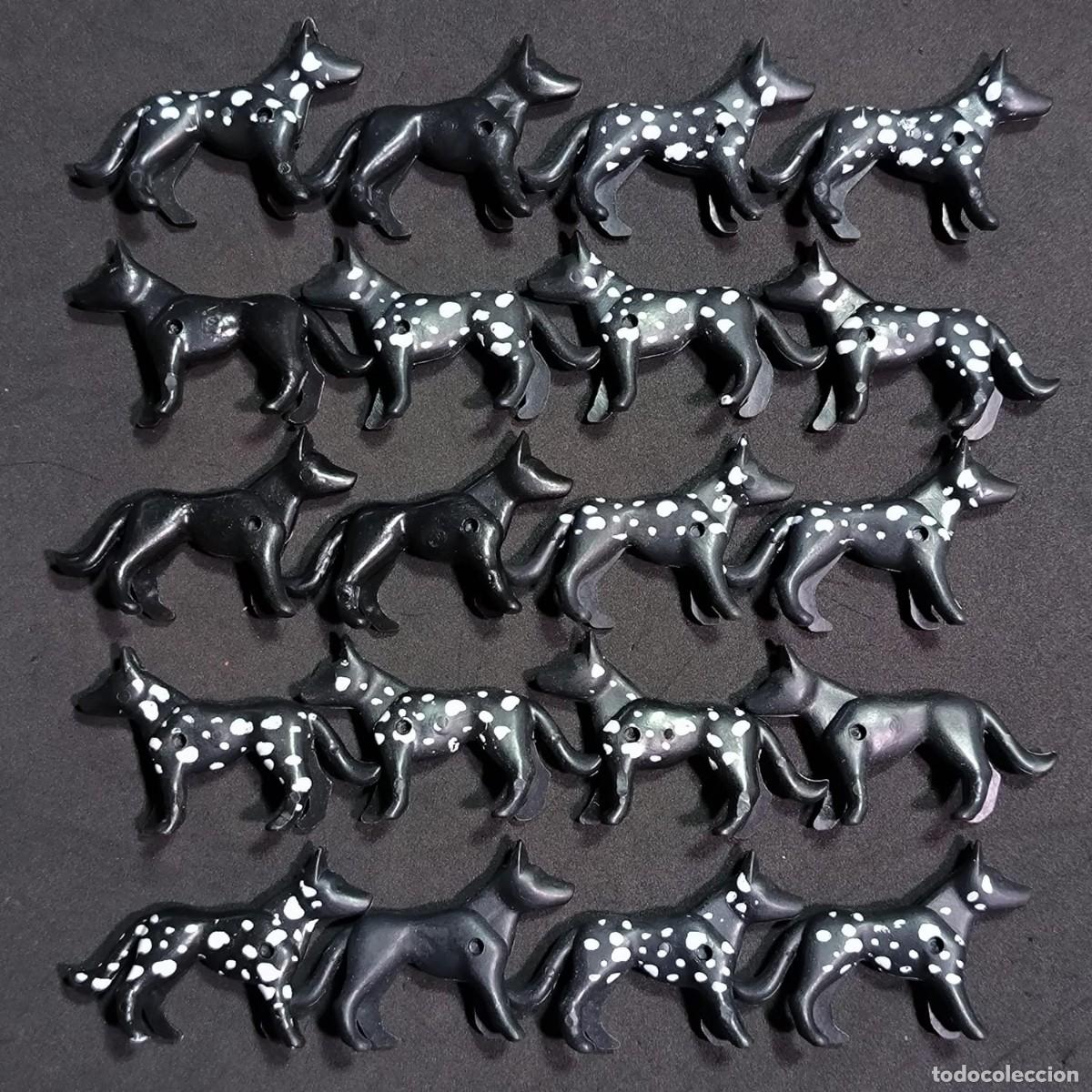 Playmobil: Playmobil perros negros Antex ☼