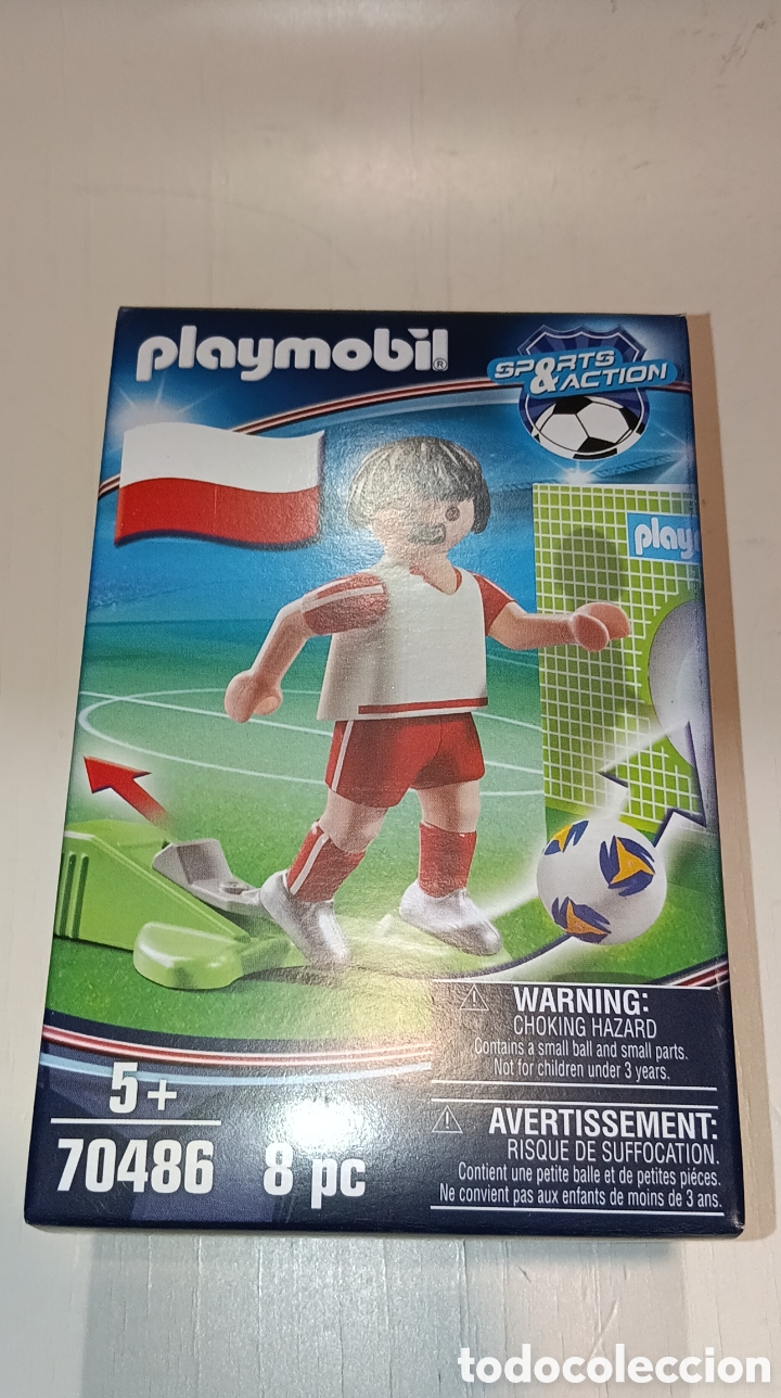 Playmobil: CAJA PLAYMOBIL SIN ABRIR F&Uacute;TBOL POLONIA