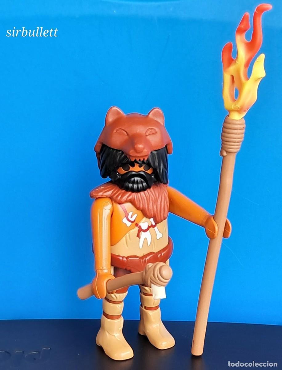 Playmobil: Figura hombre prehist&oacute;rico cavern&iacute;cola. Playmobil. Historia del saber
