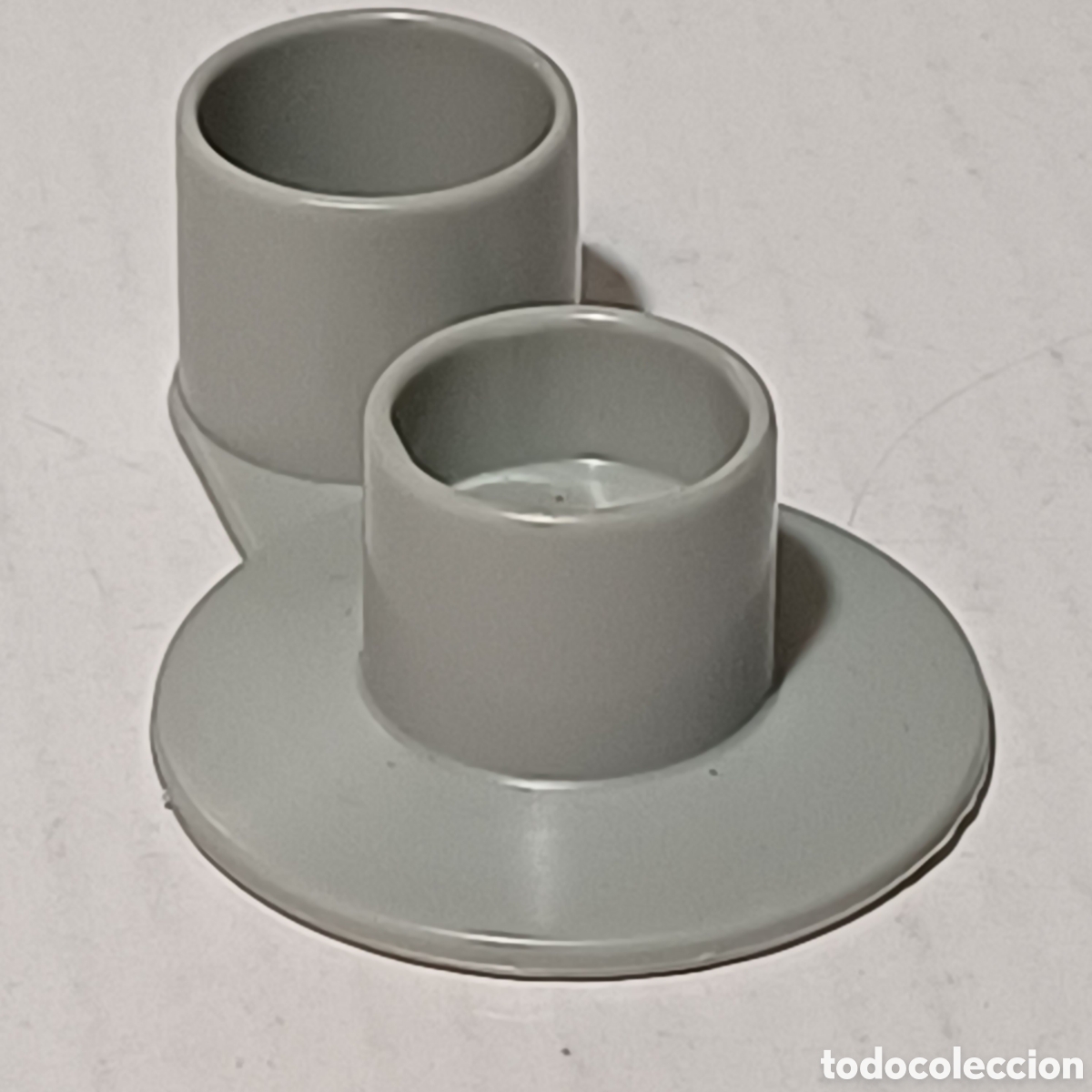 Playmobil: Pieza playmobil bases gris soporte mesa camilla quirofano clinica hospital