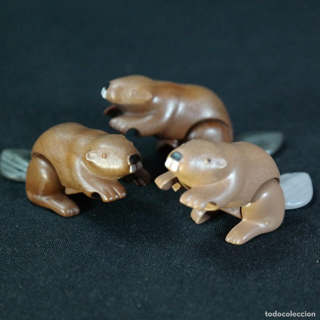 Playmobil: Playmobil tres castores ☼
