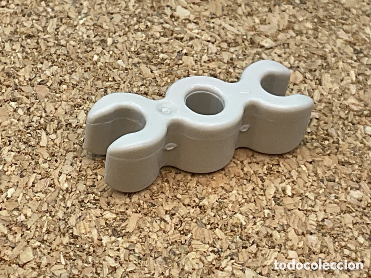 Playmobil: Accesorio Playmobil. Clip Enganche Sujecci&oacute;n , Conector Reja, Circo, empalizada, etc.