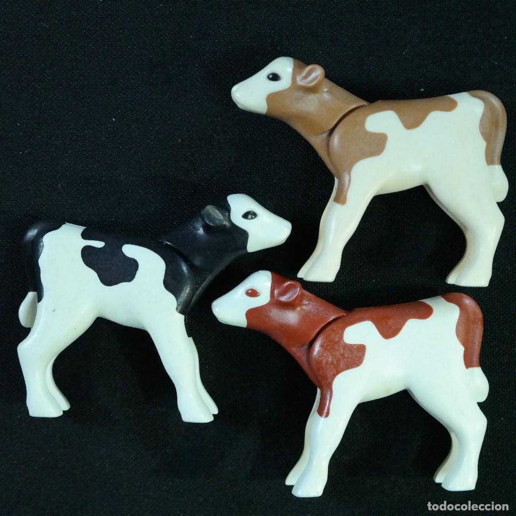 Playmobil: Playmobil 3 terneros ☼