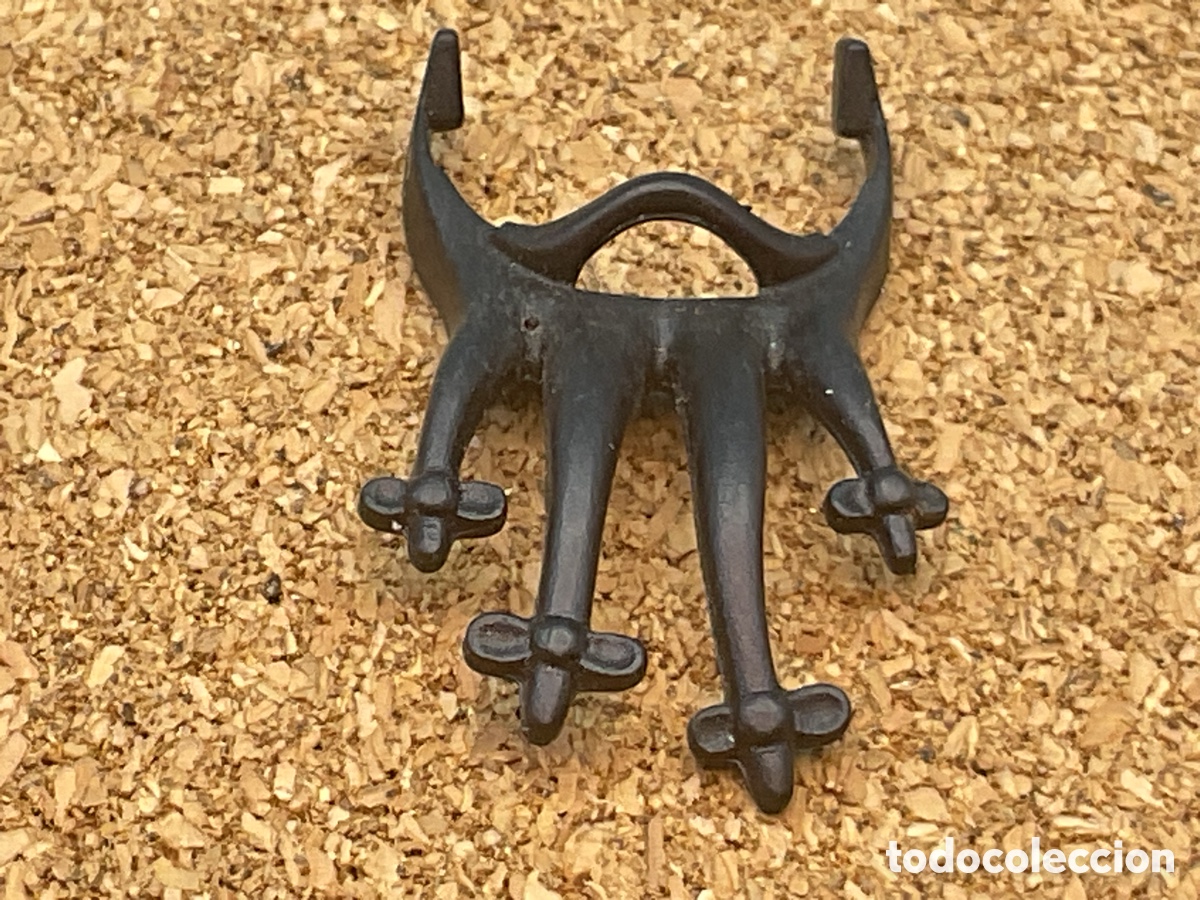 Playmobil: ACCESORIO PLAYMOBIL. BARBA NEGRA CON TRENZAS. REF PIRATAS.