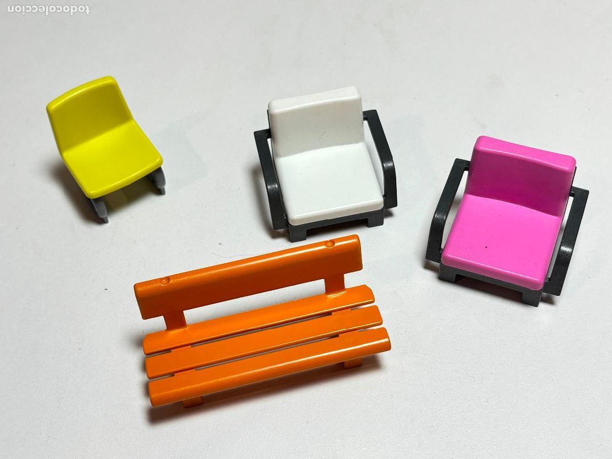 Playmobil: Playmobil lote banco y silla