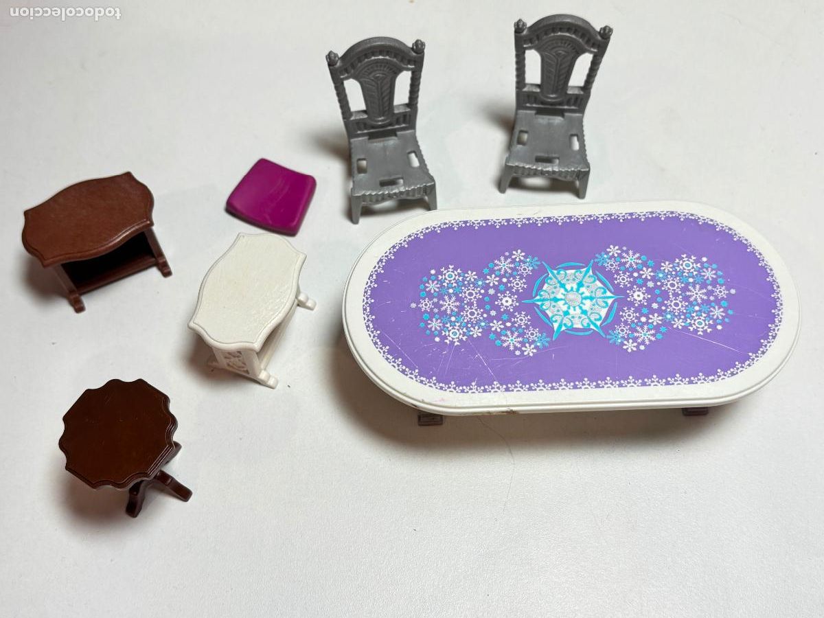 Playmobil: Playmobil lote mesa silla banqueta