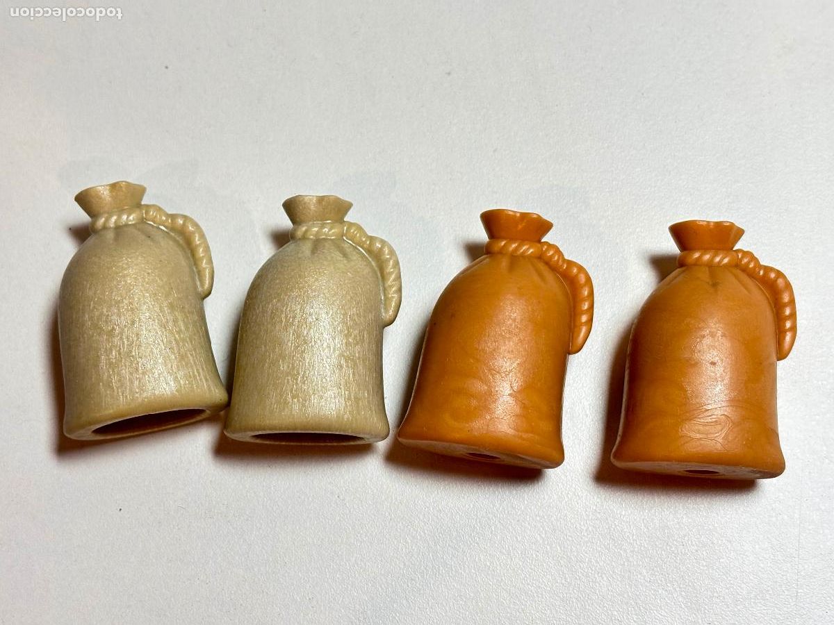 Playmobil: Playmobil lote saca marr&oacute;n beige
