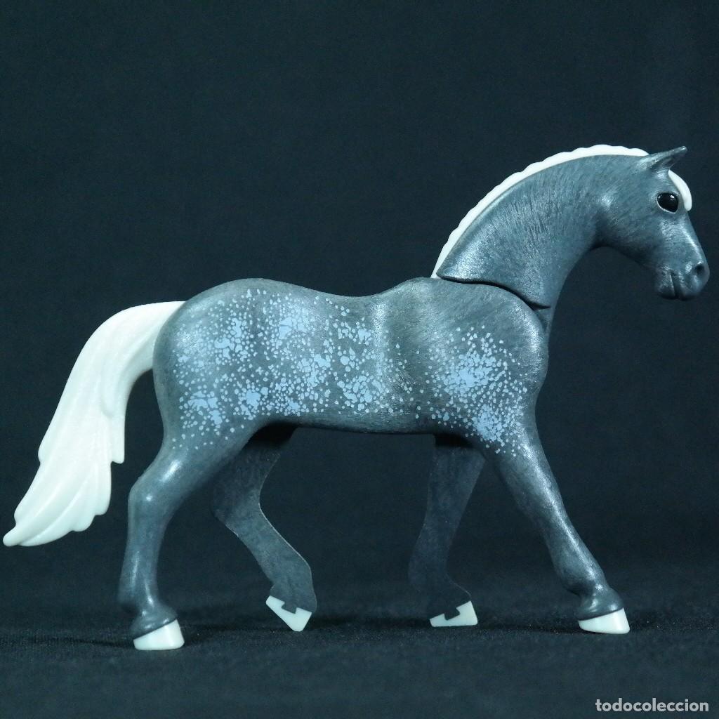 Playmobil: Playmobil caballo gris ☼