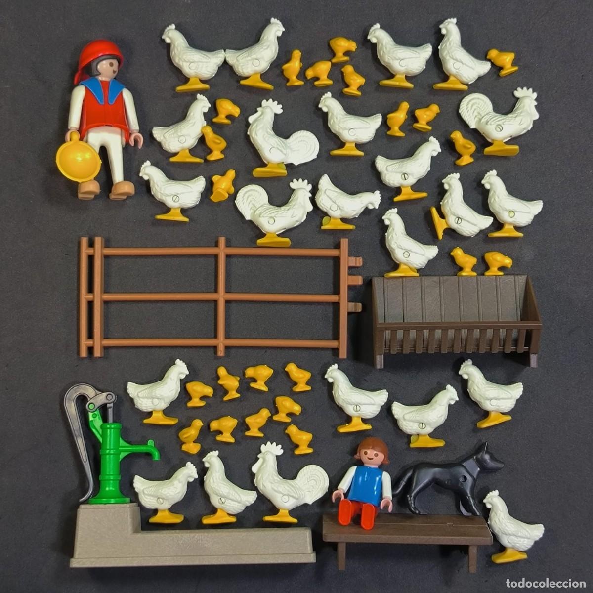 Playmobil: Playmobil gallinas con accesorios de granja ☼