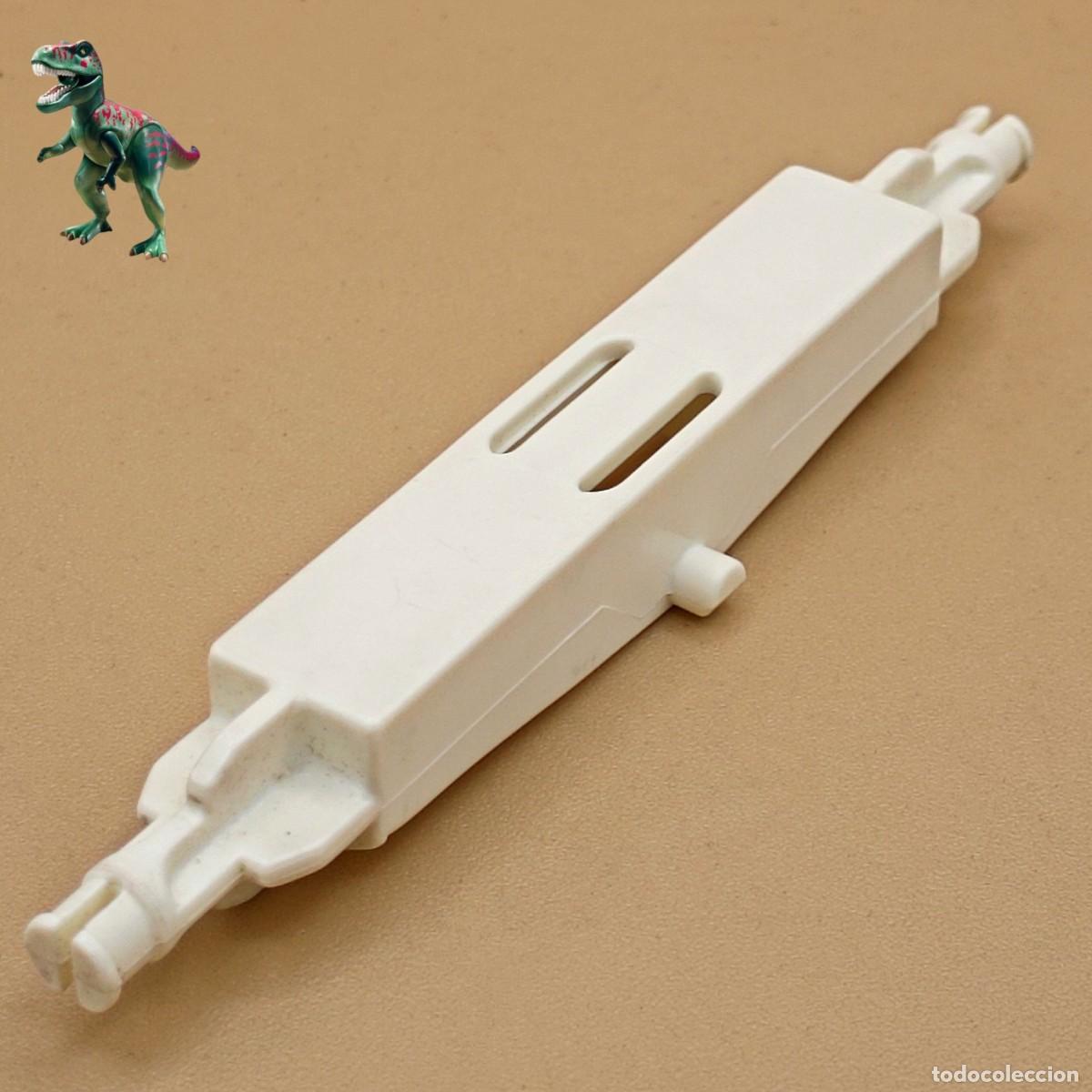 Playmobil: Playmobil 3143 eje delantero blanco de ruedas para jeep todoterreno remolque motocross