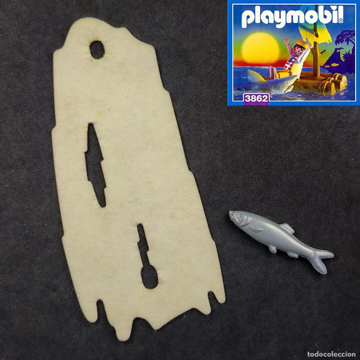 Playmobil: Playmobil vela usada de balsa pirata 3862 ☼
