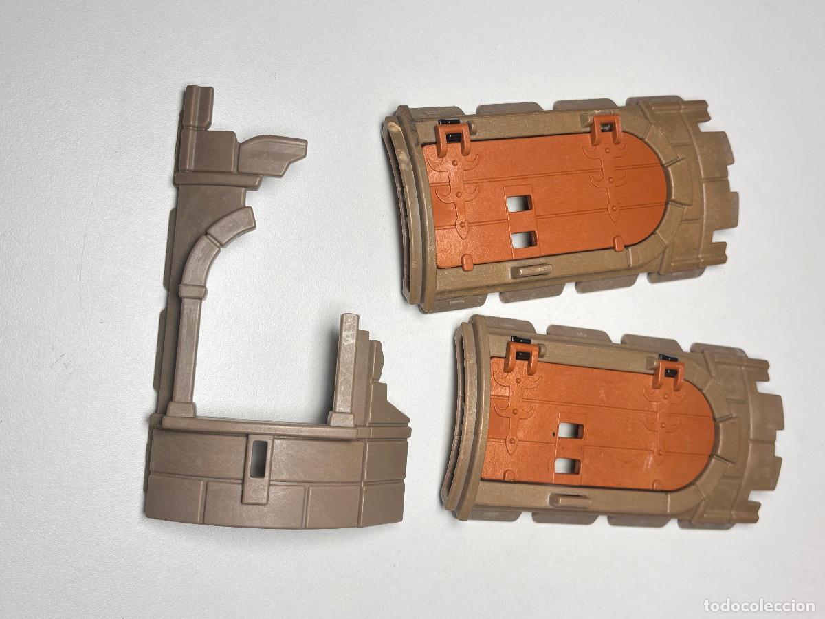 Playmobil: Playmobil lote pared arqueada casa castillo