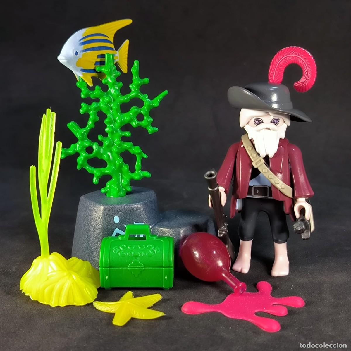 Playmobil: Playmobil pirata fantasma con algas y peces ☼