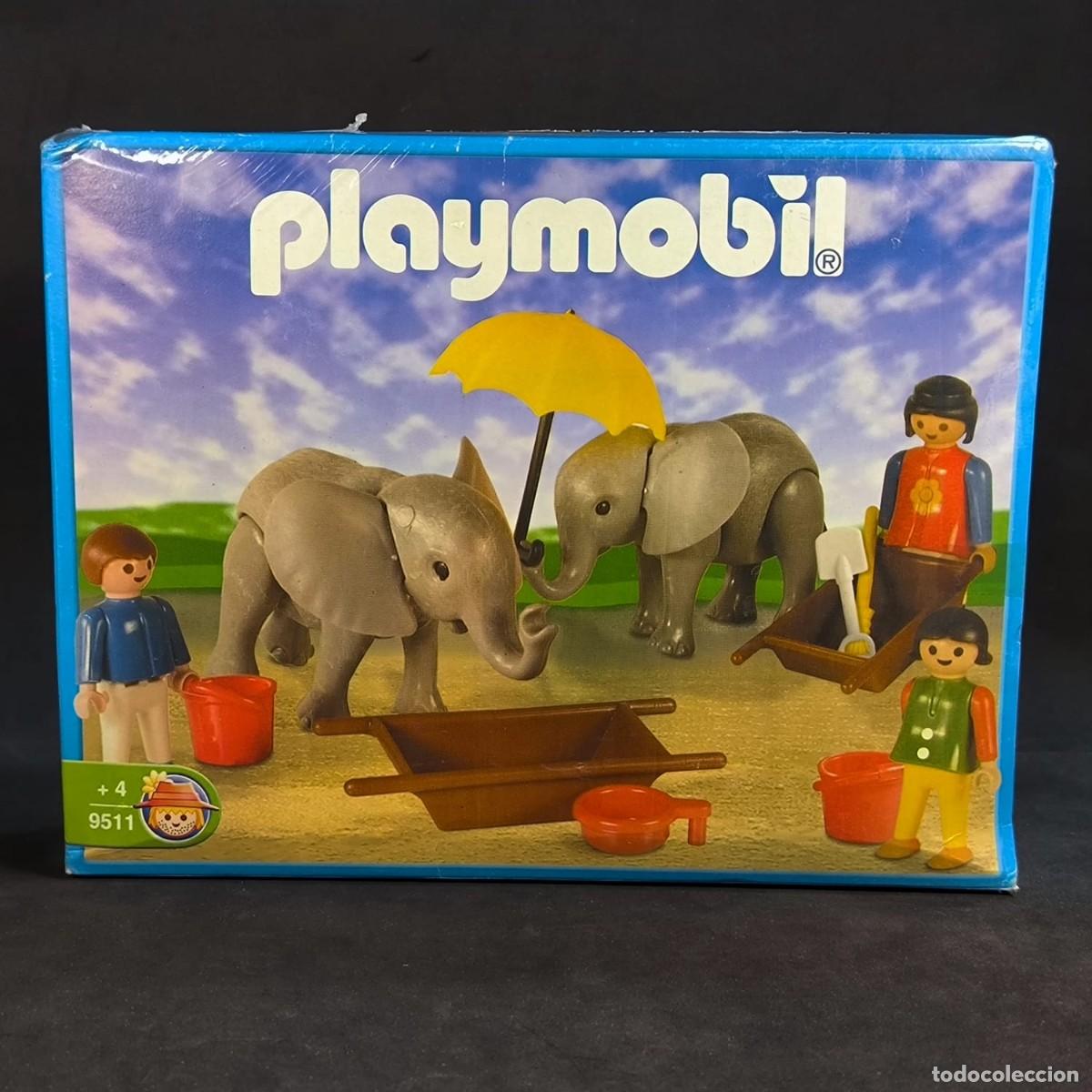 Playmobil: Playmobil dos elefantes ref.9511 con caja cerrada ☼