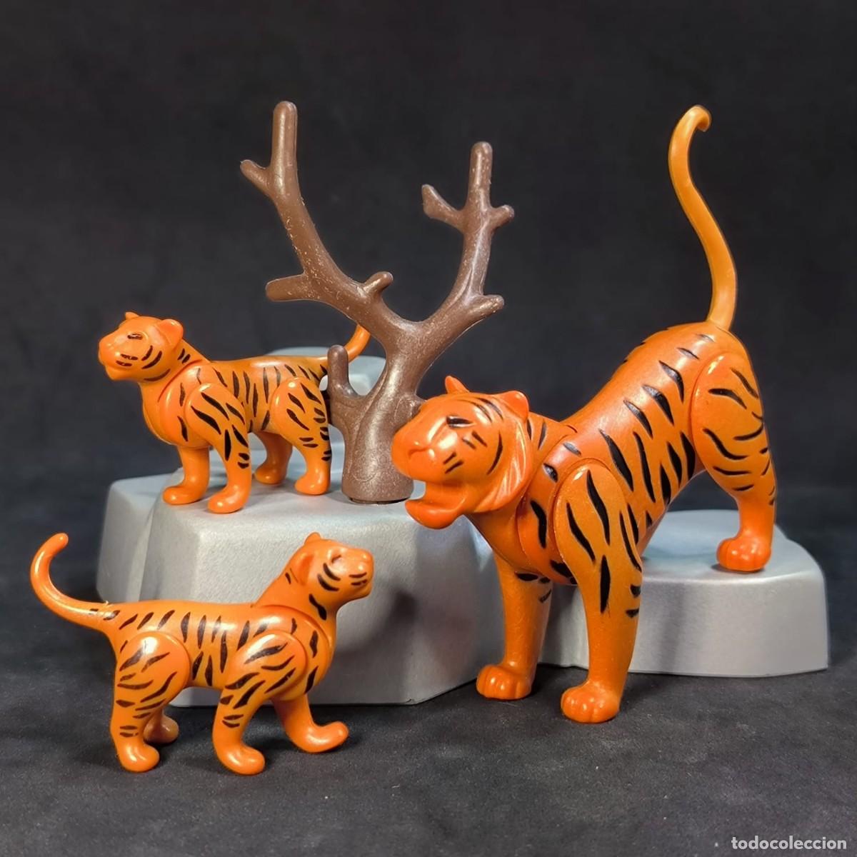 Playmobil: Playmobil tigres con rocas ☼