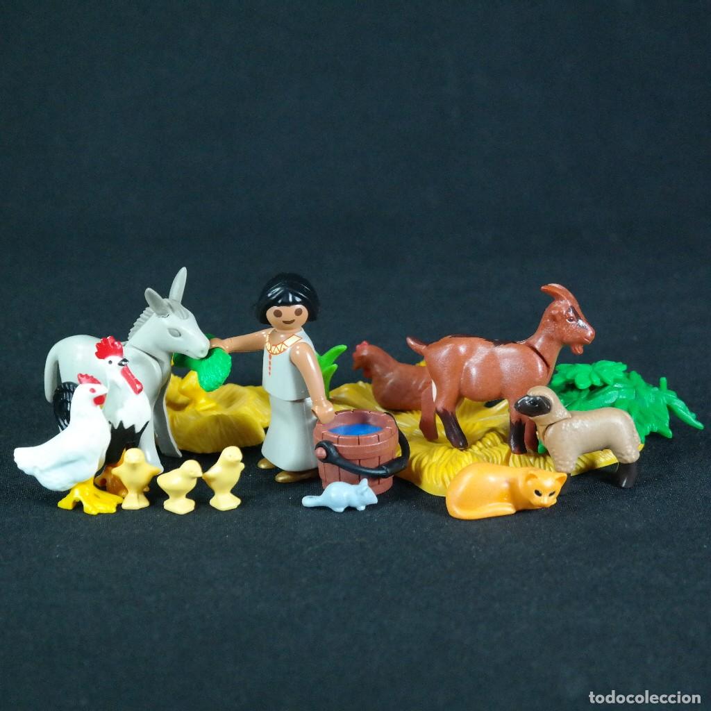 Playmobil: Playmobil ni&ntilde;a egipcia con animales ☼