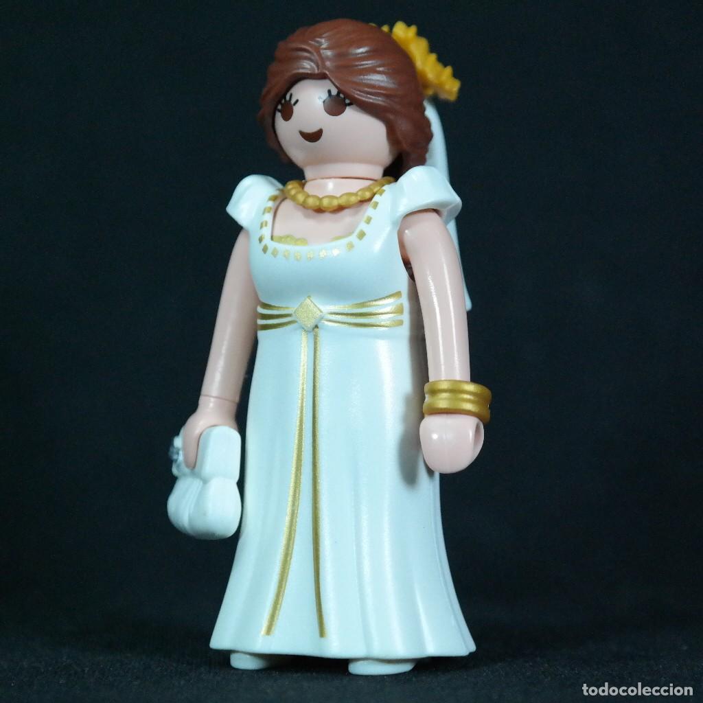 Playmobil: Playmobil novia con vestido blanco ☼