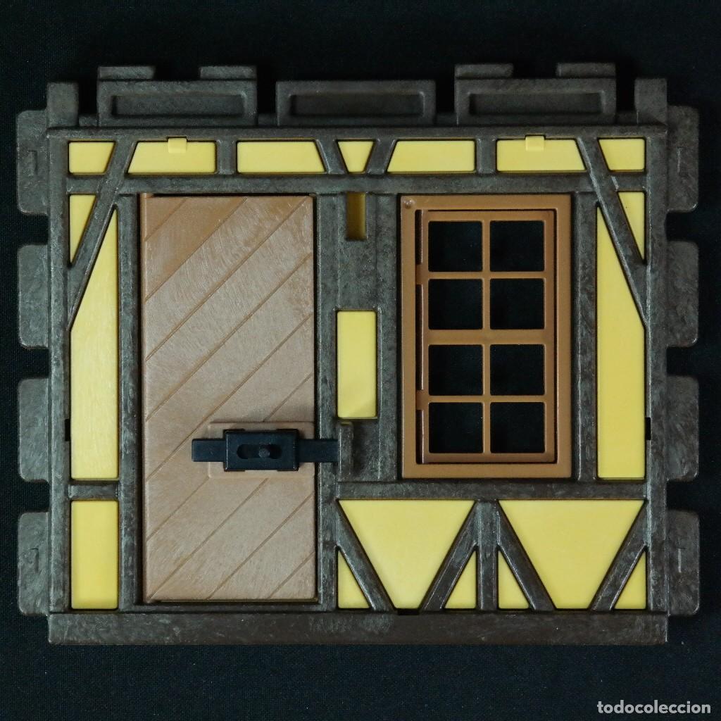 Playmobil: Playmobil pared amarilla con pared y puerta steck ☼