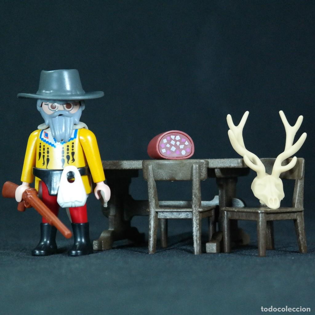 Playmobil: Playmobil trampero con mesa ☼