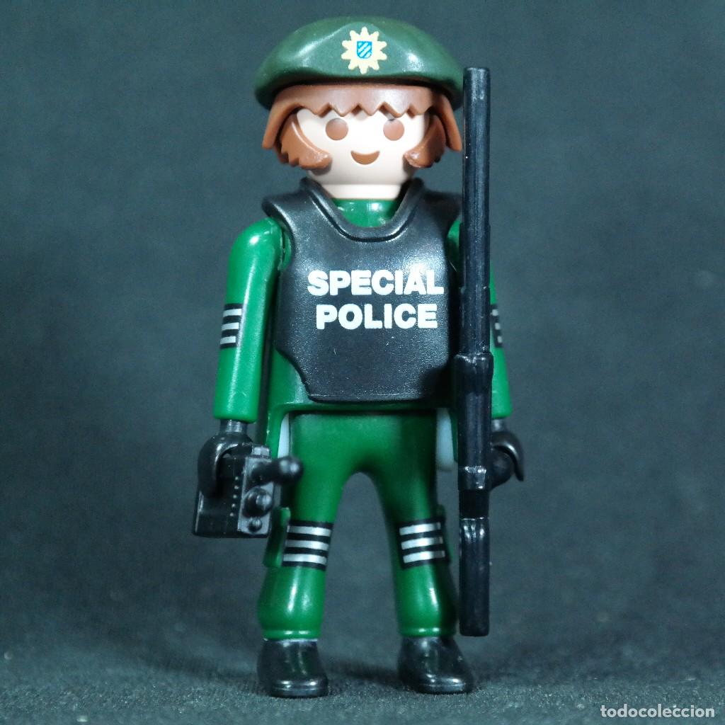 Playmobil: Playmobil policia con rifle ☼
