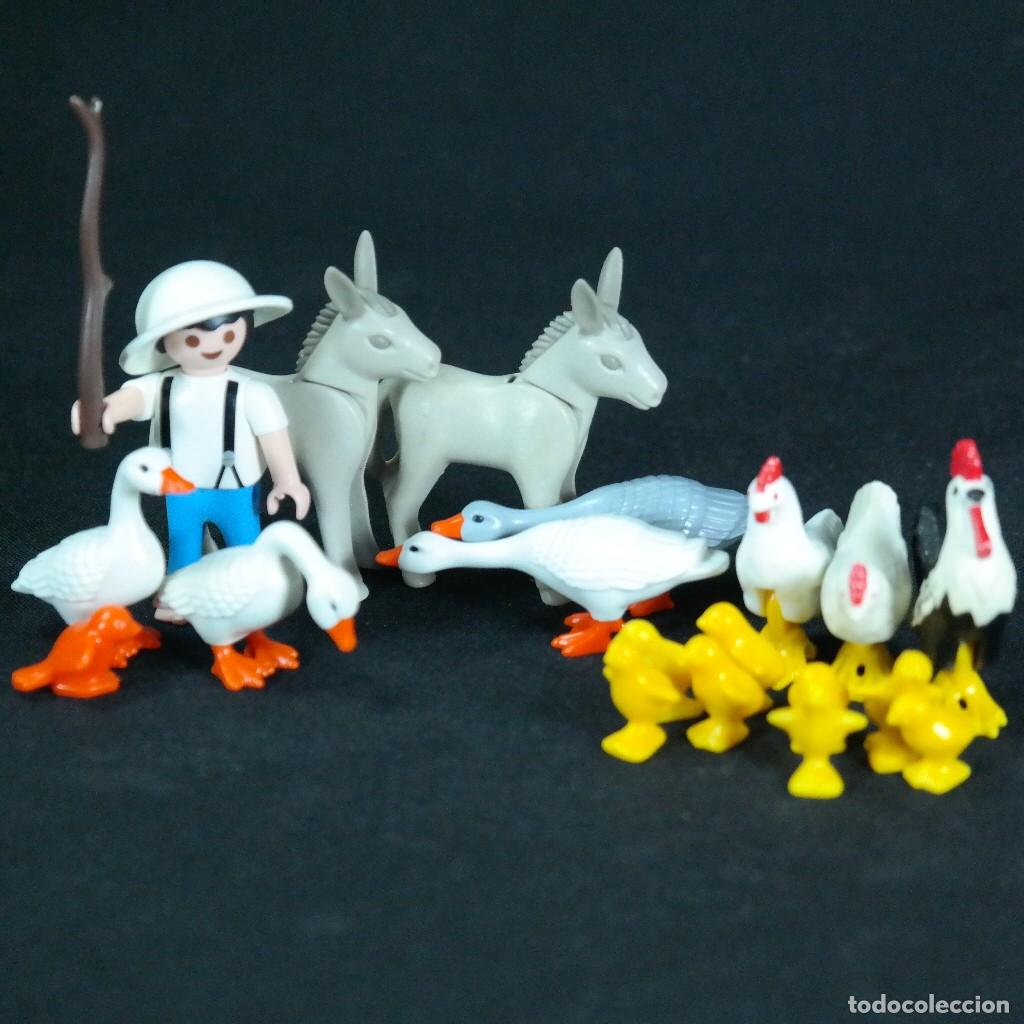 Playmobil: Playmobil ni&ntilde;o con animales de granja ☼