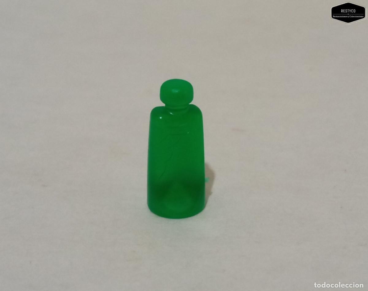 Playmobil: Playmobil - Botella Bote Jabon Colonia Perfume Crema Color Verde