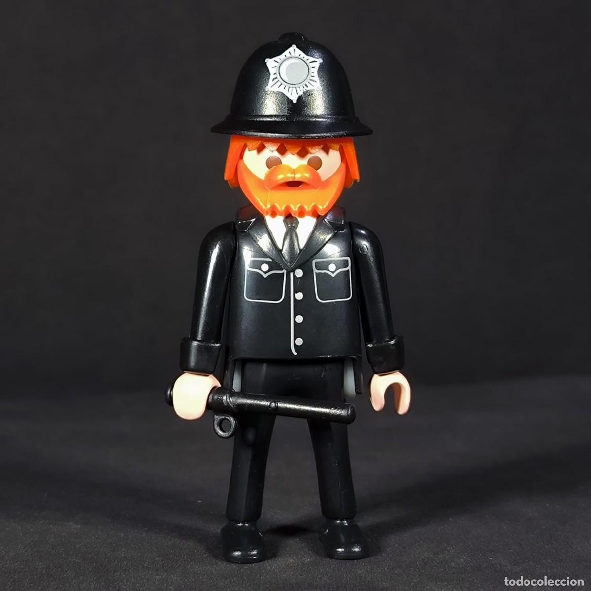 Playmobil: Playmobil policia ingles pelirojo ☼