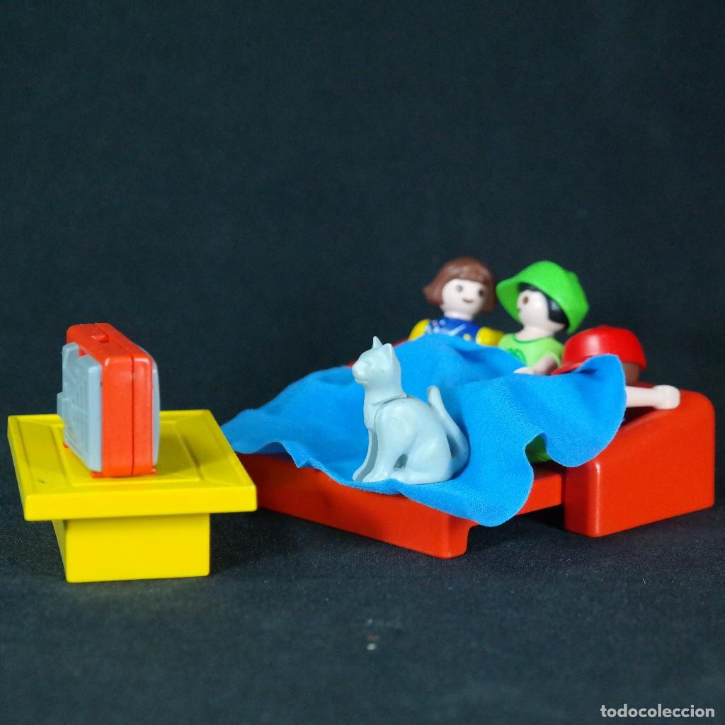 Playmobil: Playmobil ni&ntilde;os con sofa y tele ☼