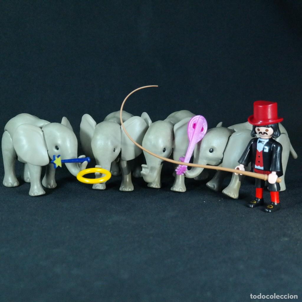 Playmobil: Playmobil elefantes con domador ☼