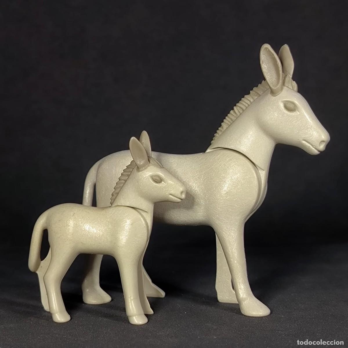 Playmobil: Playmobil burro con cria ☼