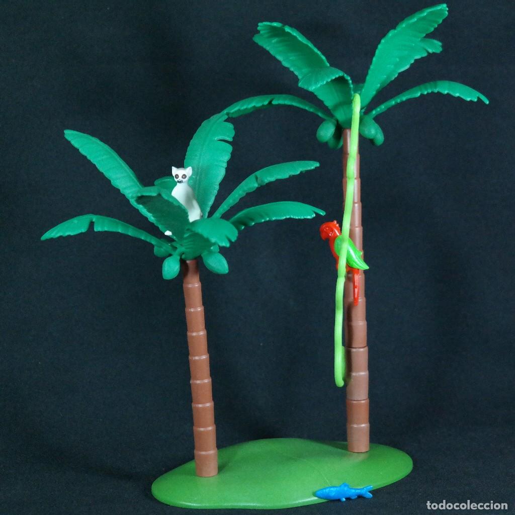 Playmobil: Playmobil dos palmeras con lemur y loro ☼