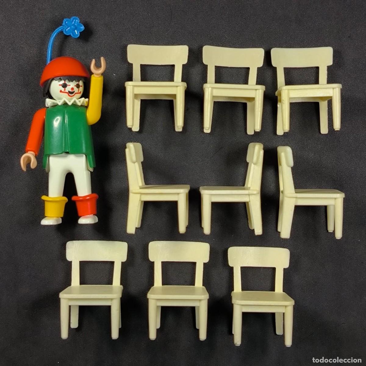 Playmobil: Playmobil payaso con sillas ☼