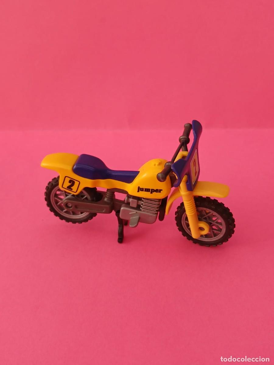 Playmobil: Playmobil antigua moto