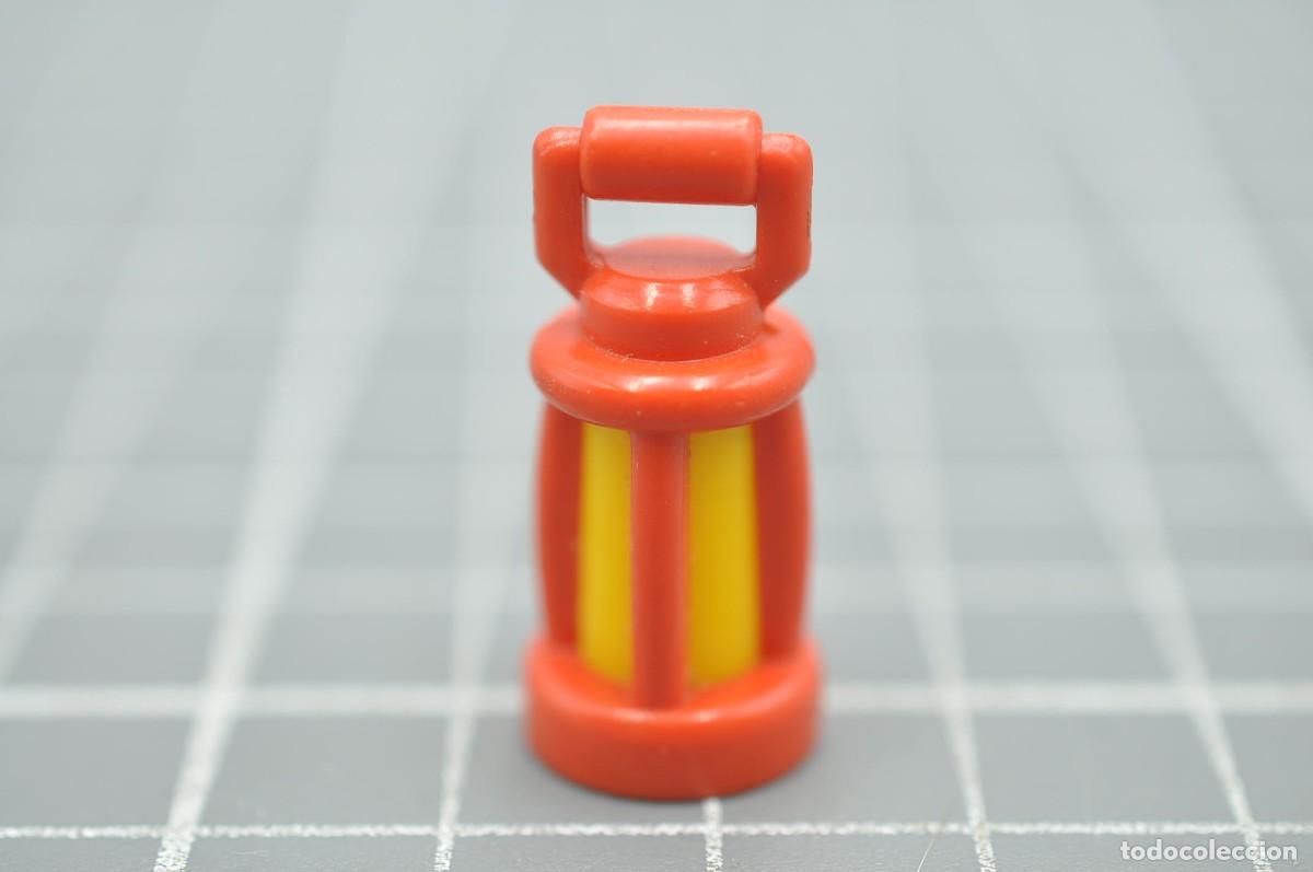 Playmobil: CJ1530 Playmobil, candil, linterna, farol rojo
