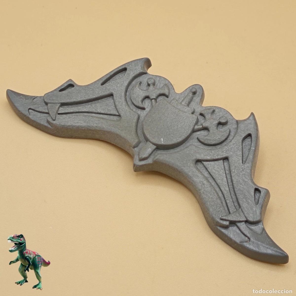 Playmobil: Playmobil ornamento de porton castillo dragon rojo entrada puerta medieval system X 3269 30247410