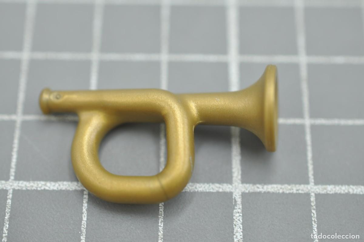 Playmobil: CJ1308 Playmobil, trompeta bronce 3366,3604,4061,4072,4258,5245,5977,6413,70944