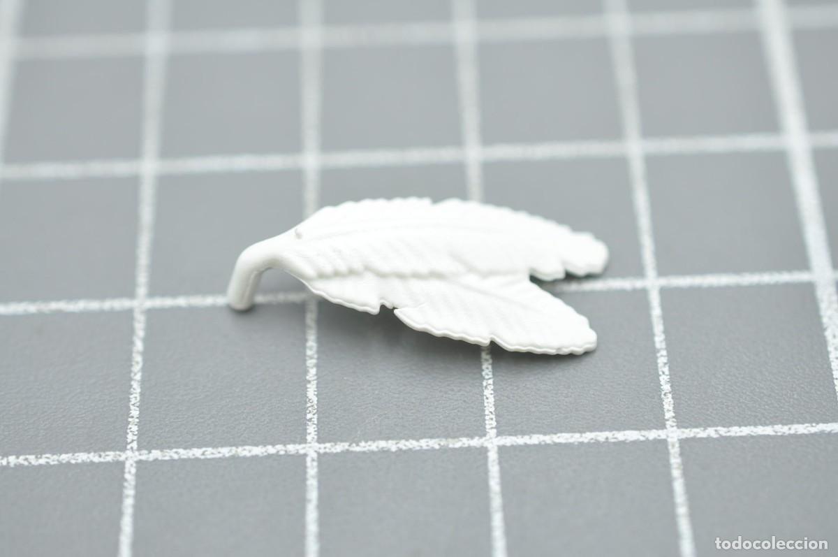 Playmobil: CJ1407 Playmobil, plumas blancas (no perladas) caballos indios 3028,3396,3731,3733,3811,3870,3876