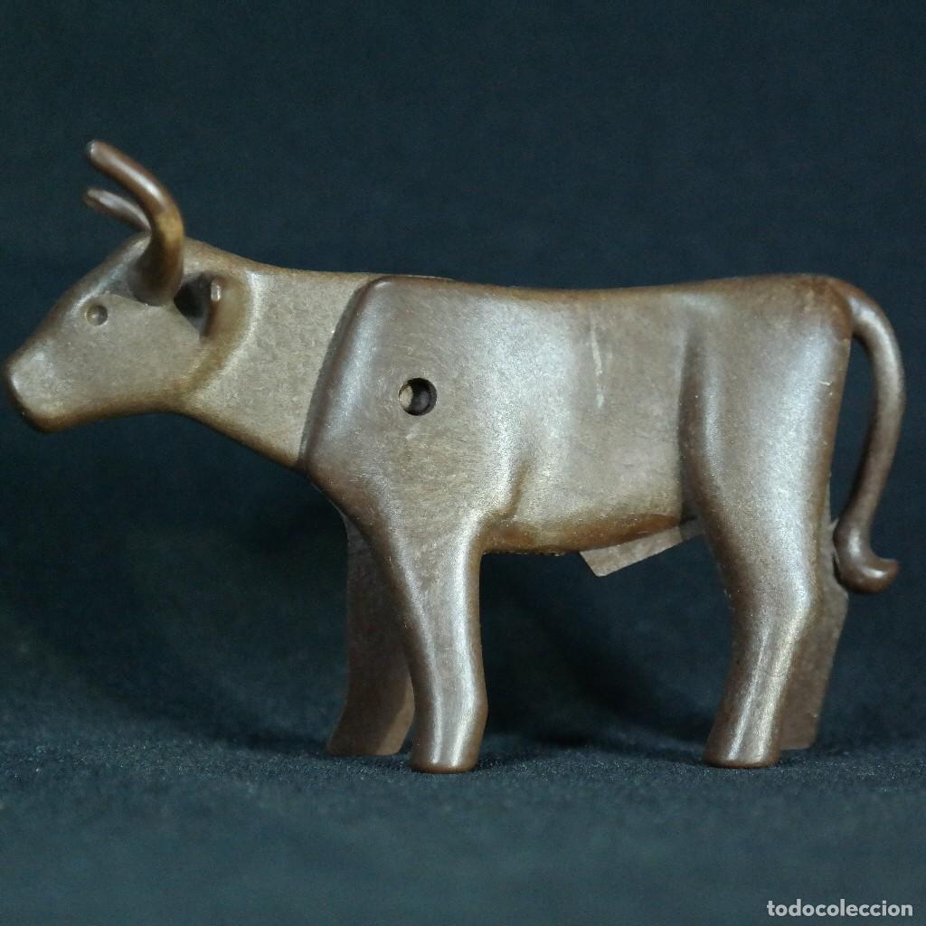 Playmobil: Playmobil vaca marron longhorn ☼