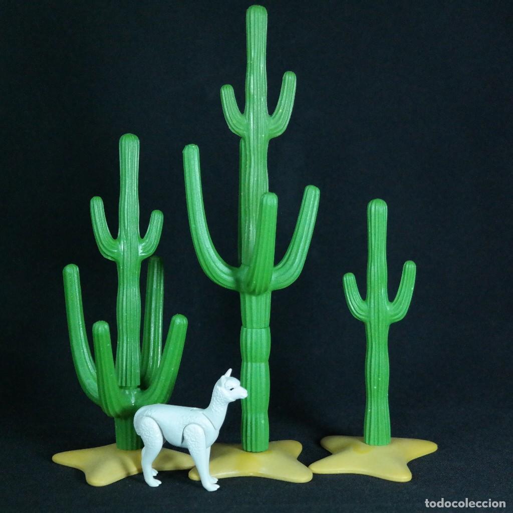 Playmobil: Playmobil cactuses con llama ☼