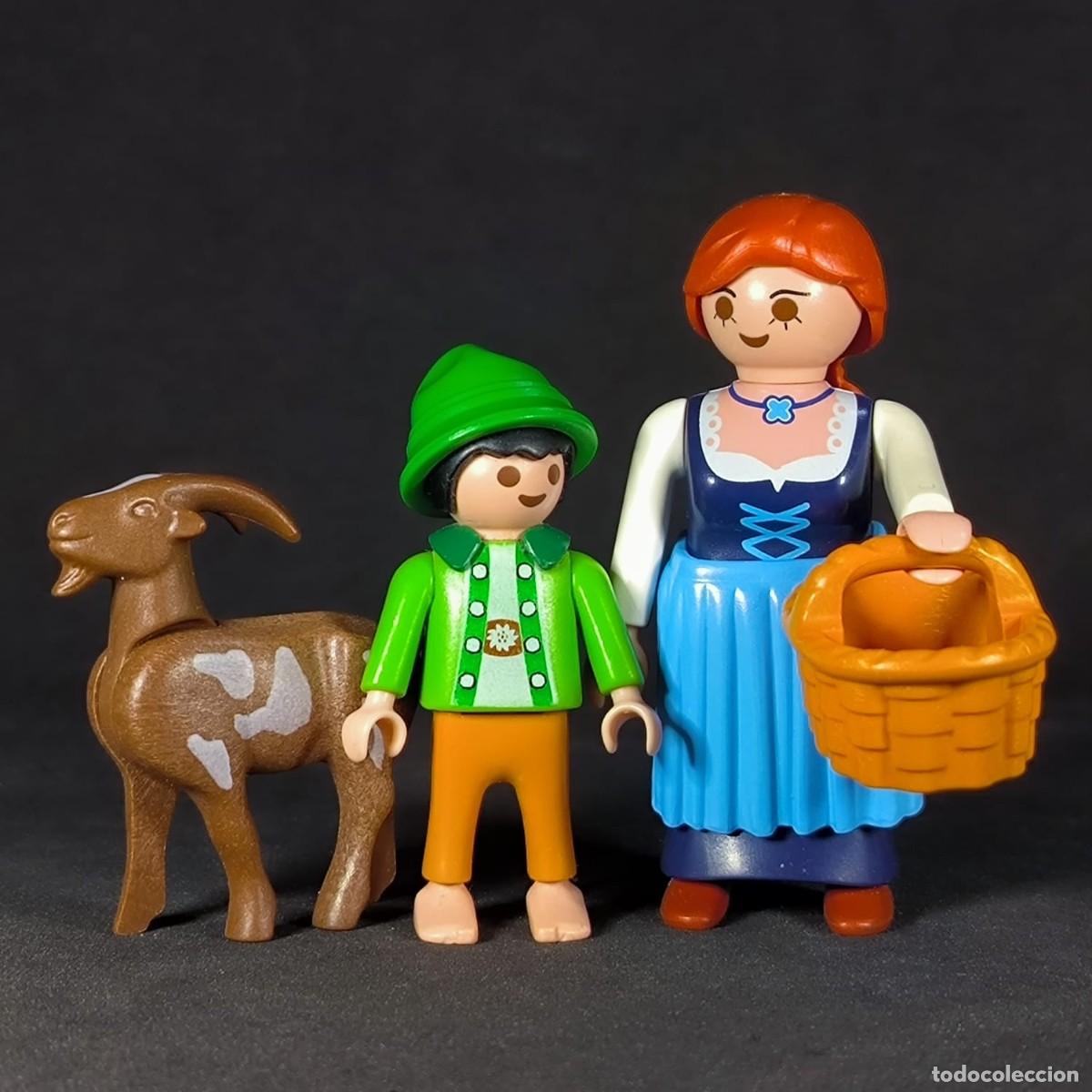 Playmobil: Playmobil campesinos con chivo ☼