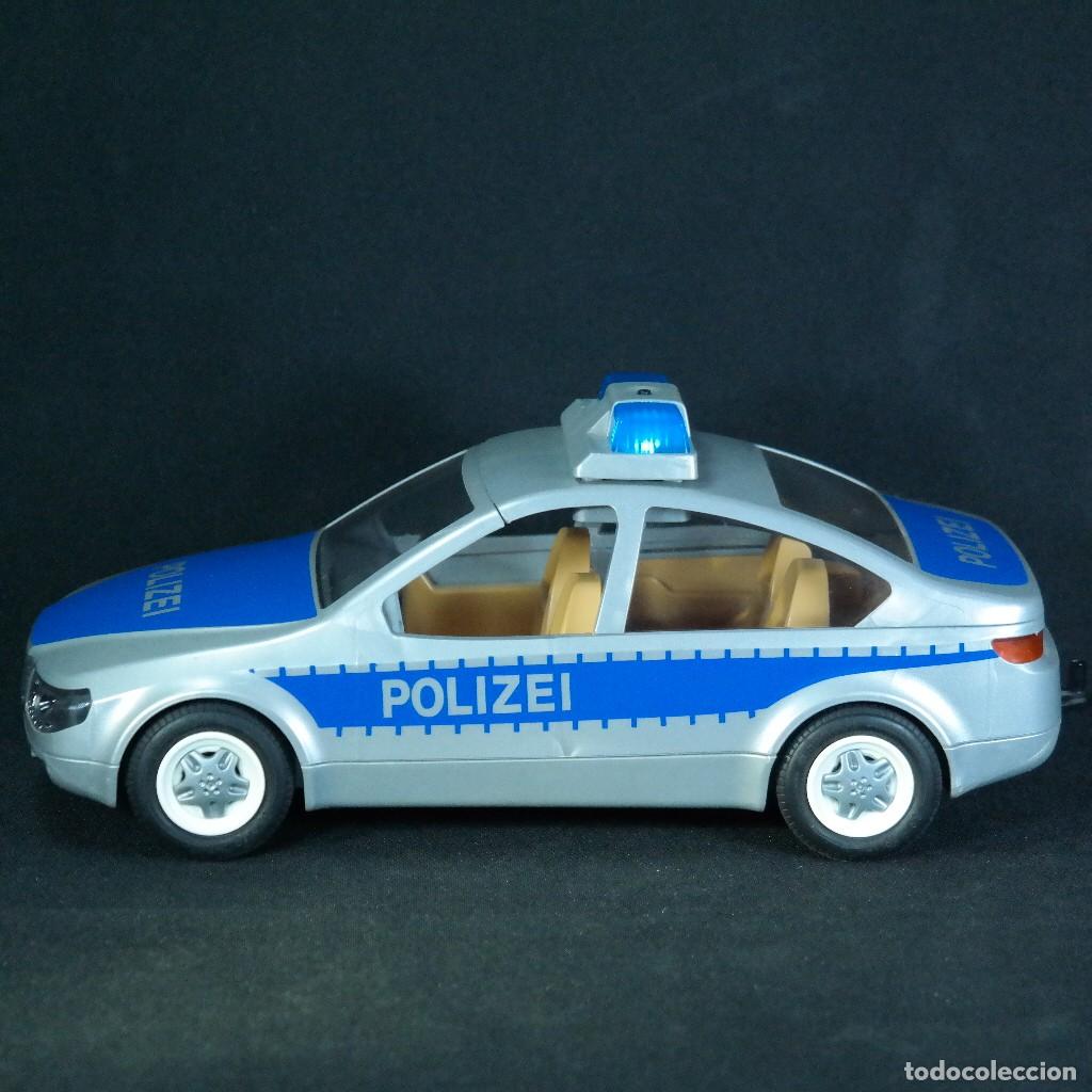 Playmobil: Playmobil auto coche policia con luz ( fincionando) ☼