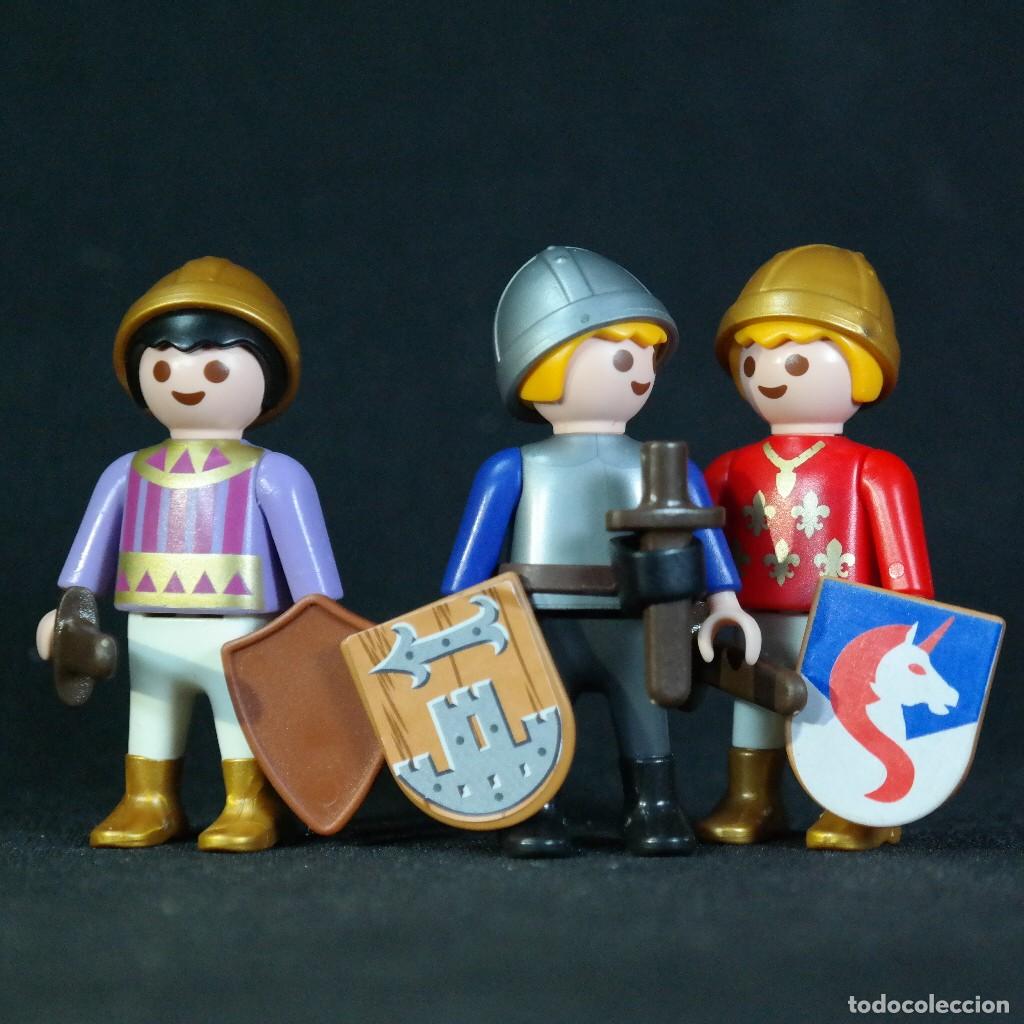 Playmobil: Playmobil tres ni&ntilde;os medievales ☼