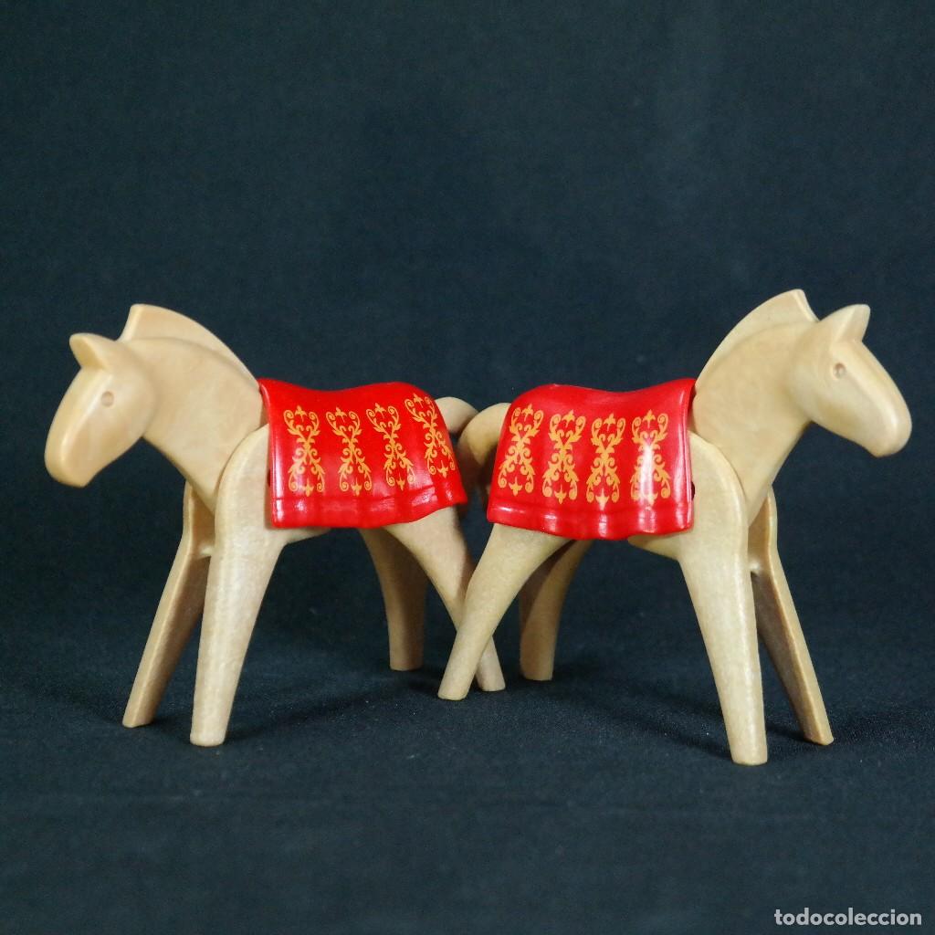 Playmobil: Playmobil 2 caballos con mantas ☼