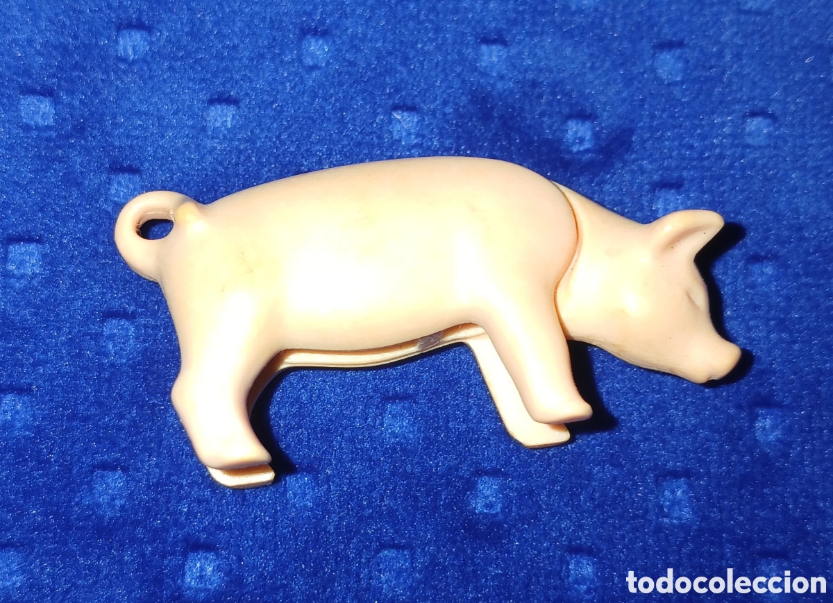 Playmobil: Figura Cerdito Rosa de Playmobil - Accesorio Granja y Animales