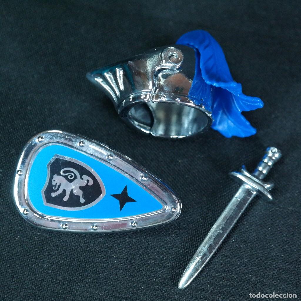 Playmobil: Playmobil accesorios cromados caballero ☼