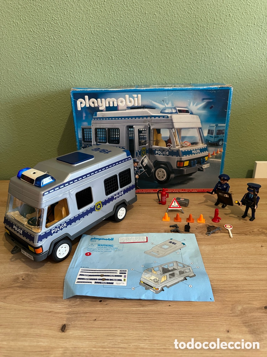 Playmobil: Playmobil 4023 - Furgoneta Polic&iacute;a