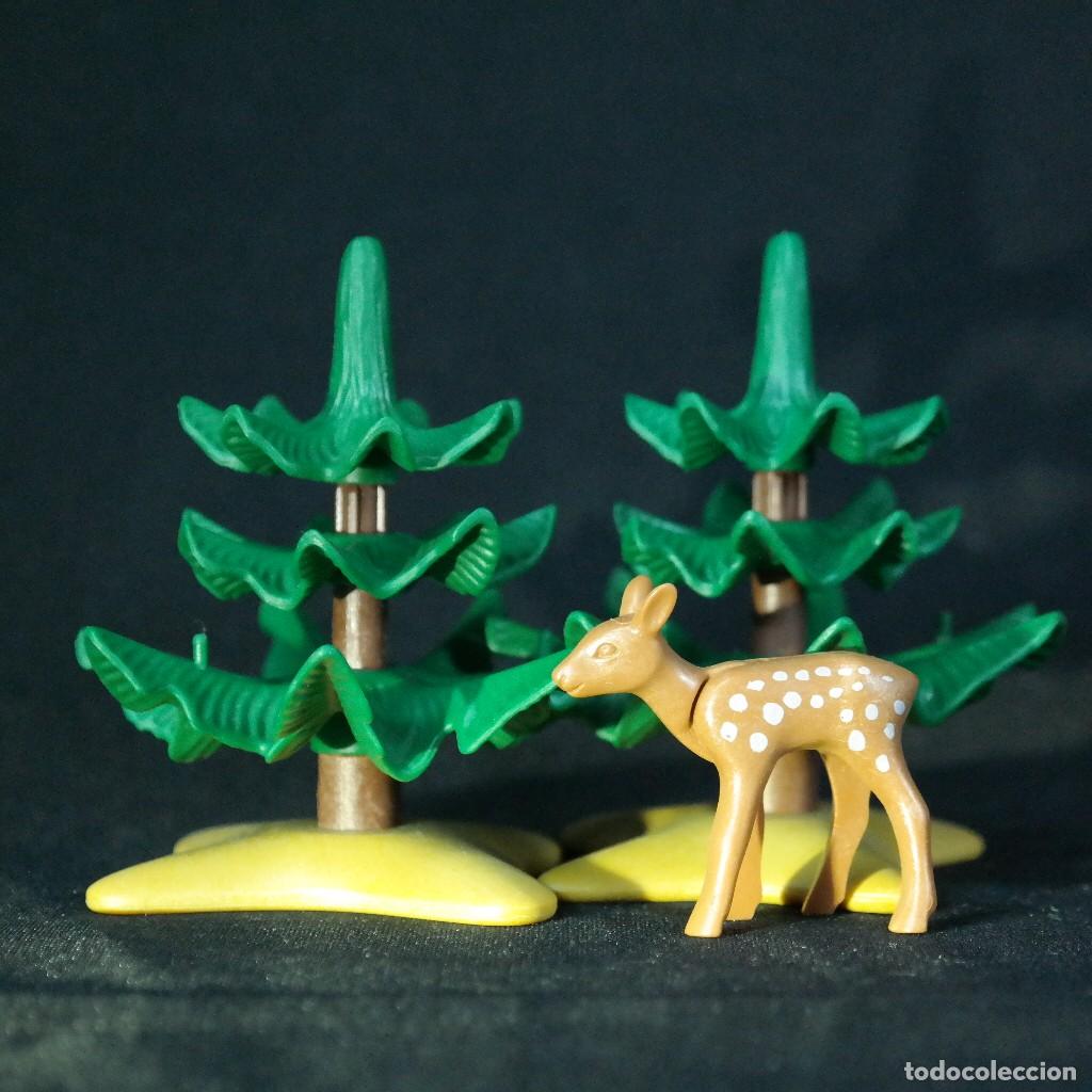 Playmobil: Playmobil dos pinos con ciervo ☼